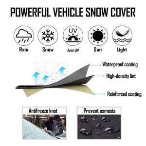 Premium Windshield Snow-Cover/Sunshade