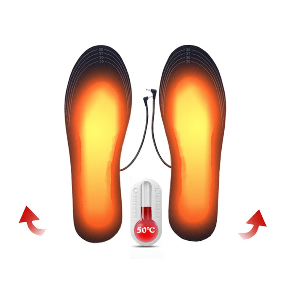 1 Pair USB Heated Insoles