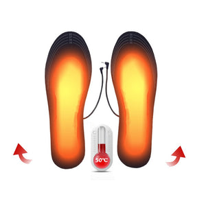 1 Pair USB Heated Insoles